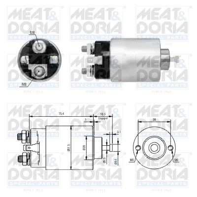 Solenoid Switch, starter